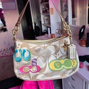 Coach y2k shoulder bag